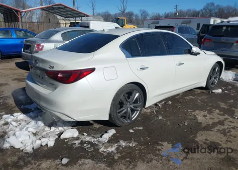 2021 Infiniti Q50 Signature Edition Awd из США, поврежденный, VIN JN1EV7CR9MM755241